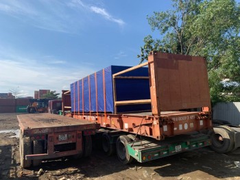 Vận chuyển, đóng gói, lashing container flat rack tại Đồng Nai
